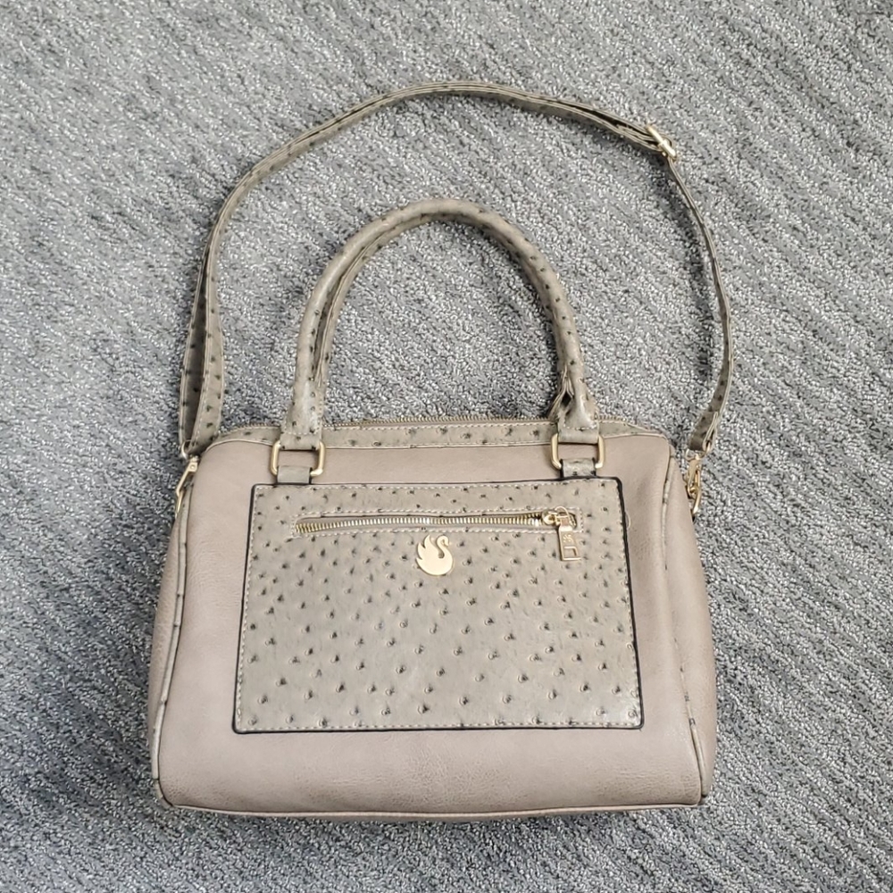 Gloria Vanderbilt barrel satchel purse handbag